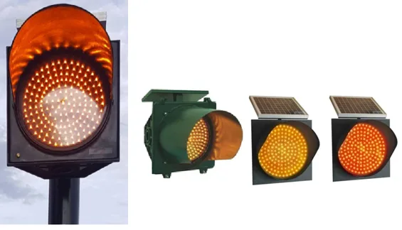 ชุดสัญญาณไฟกระพริบ LED ขนาดโคม 300mm.